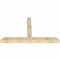 Ekena Millwork Portland Rough Sawn Timber Gable Bracket, Douglas Fir, 84"W x 49"H x 6"D x 6"F, 14/12 Pitch GBW084X49X0606POR00RDF - alternate 2